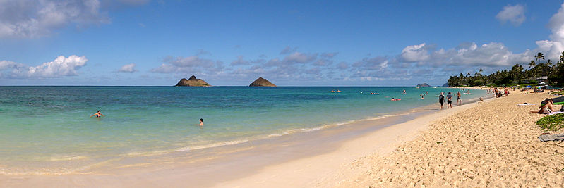 Lanikai beach Oahu Hawaii