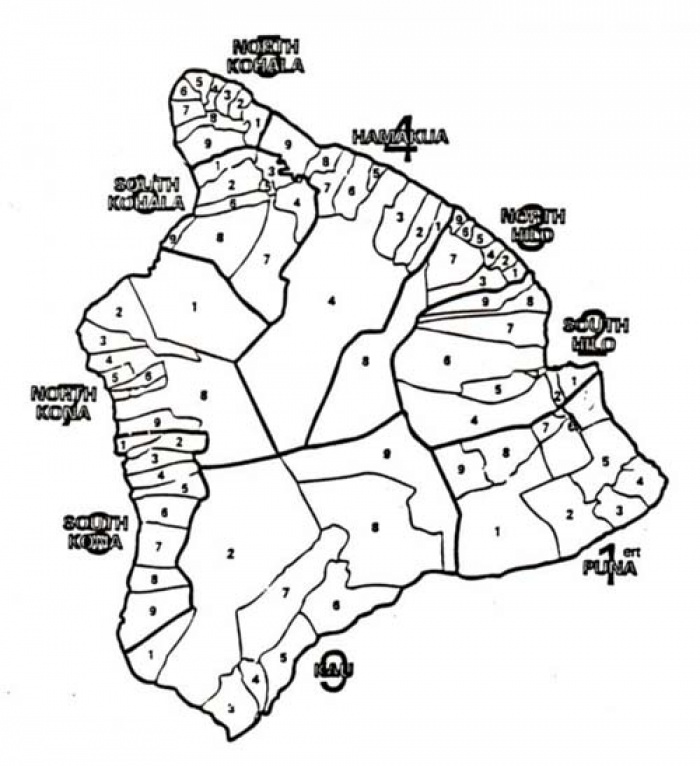 Tax Divisions of the Big Island